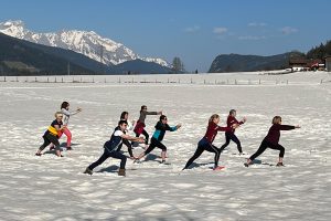 Qigong im Schnee